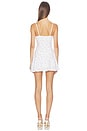 view 4 of 4 Jenna Mini Dress in White Ditsy