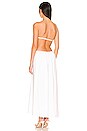 view 4 of 4 x MOLLY KING Monaco Dress in White