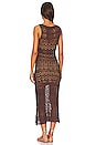 view 3 of 3 x REVOLVE Shona Maxi Dress in Chocolate Brown