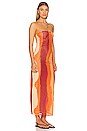 view 2 of 3 Sasha Dress in Orange Multi