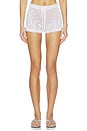 view 1 of 6 Terra Knit Shorts in White