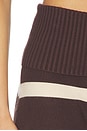 view 6 of 6 Carla Short in Chocolate Stripe