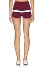 view 4 of 6 Carla Short in Cherry Stripe
