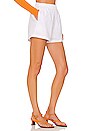 view 2 of 4 Utility Linen Short in White