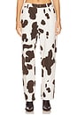 view 1 of 6 Becks Cowhide Jean in Cow Hide