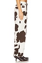 view 3 of 6 Becks Cowhide Jean in Cow Hide