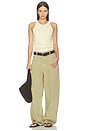view 5 of 6 Lukas Lightweight Jeans in Sage