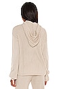 view 3 of 4 Lounge Hendrix Knit Hoodie in Sand