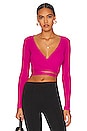view 1 of 4 Prima Knit Top in Fuchsia