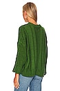 view 3 of 4 x REVOLVE Carrie Cable Knit Pullover in Green