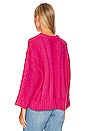 view 3 of 4 x REVOLVE Carrie Cable Knit Pullover in Pink
