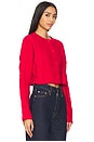 view 2 of 4 LAINE ケーブルカーディガン in Red