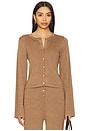 view 1 of 4 x REVOLVE August Button Down Top in Brown