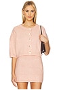 view 1 of 4 Haze Cardigan in Pink Sorbet