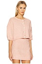 view 2 of 4 Haze Cardigan in Pink Sorbet
