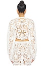 view 3 of 4 Tala Crochet Top in White