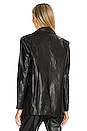 view 4 of 5 Lennox PU Jacket in Black