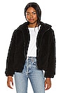 view 1 of 4 Sheepish Faux Fur Jacket in Black