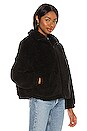 view 2 of 4 Sheepish Faux Fur Jacket in Black