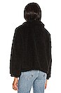 view 3 of 4 Sheepish Faux Fur Jacket in Black