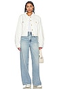 view 4 of 4 X Revolve Laurent Denim Jacket in White