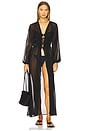 view 1 of 4 Behati Beach Robe in Black