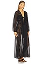 view 3 of 4 Behati Beach Robe in Black