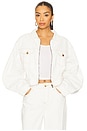 view 1 of 4 Rune Denim Jacket in White