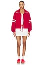 view 5 of 5 Carter Track Jacket in Red