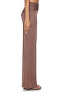 view 2 of 6 Celine Shimmer Pant in Chocolate