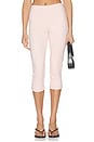 view 1 of 6 PANTALÓN CAPRI  in Baby Pink