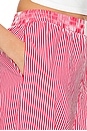 view 6 of 6 DARIAN STRIPE 바지 in Red Stripe