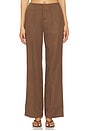 view 1 of 6 Emilie Pants in Coffee