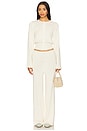 view 5 of 6 X REVOLVE August Button Pants in Cream