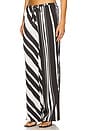 view 3 of 6 Agnes Pant in Black & White