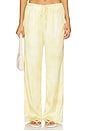 view 1 of 6 Lyra Print Pant in Panna Cotta