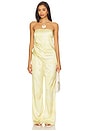 view 5 of 6 Lyra Print Pant in Panna Cotta