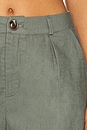 view 6 of 6 x REVOLVE Hale Linen Pant in Green