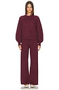 view 5 of 6 Maja Knit Pant in Cherry Lacquer