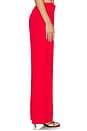 view 3 of 6 Roma Pant in Red