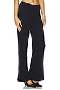 view 2 of 6 Baha Ribbed Wide Leg in Black