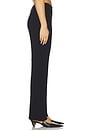 view 3 of 6 Baha Ribbed Wide Leg in Black