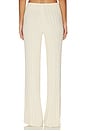 view 4 of 6 Baha Ribbed Wide Leg in Cream
