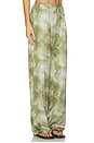 view 2 of 6 Lyra Print Pant in Green