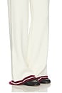 view 6 of 6 PANTALÓN COLTON VARSITY KNIT in Cream Contrast