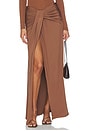 view 1 of 6 Cantarios Jersey Maxi Skirt in Mocha