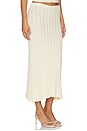 view 2 of 6 Baha Midi Skirt in Cream