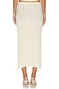 view 4 of 6 Baha Midi Skirt in Cream