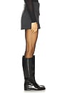 view 3 of 6 Jovie Mini Skirt in Charcoal