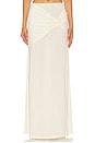 view 1 of 6 Kalea Twist Maxi Skirt in Off White